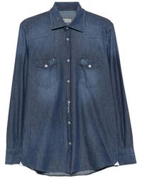 Sartorio Napoli - Faded Western-Style Shirt - Lyst