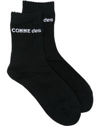 Comme des Garçons - Logo-Detail Socks - Lyst