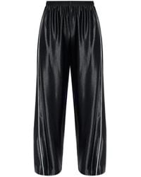 Alexander Wang - Broek Met Elastische Tailleband En Afwerking - Lyst