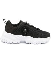 Just Cavalli - Tiger Head-Motif Low-Top Sneakers - Lyst