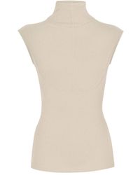 Proenza Schouler - Zane Brushed Rib Top - Lyst