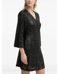 Bruuns Bazaar - Abito Elegante Corto Con Paillettes - Lyst