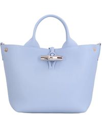 Longchamp - Small Le Roseau Toggle-Fastening Tote Bag - Lyst