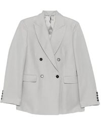 Liviana Conti - Double-Breasted Buttoned Blazer - Lyst