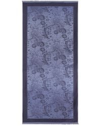 Etro - Floral Paisley-Motif Jacquard Scarf - Lyst