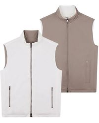 Paul & Shark - Reversible Zip-Fastening Gilet - Lyst