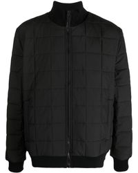 Rains - High-neck Quilted Jacket - Lyst
