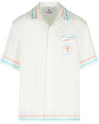 CASABLANCA - Silk Shirt - Lyst
