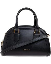 McQueen - Mini Leather Tote Bag - Lyst
