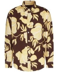 Altea - Overhemd Met Bloemenprint - Lyst
