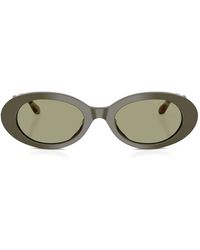Giorgio Armani - Round-Frame Sunglasses - Lyst