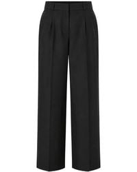 Liviana Conti - Harper Pleated Wide-Leg Trousers - Lyst