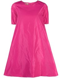 Blanca Vita - Jurk Met Ronde Hals - Lyst