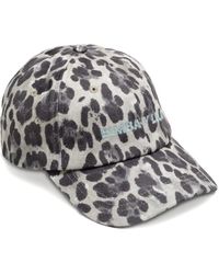 Bimba Y Lola - Baseballkappe mit Leoparden-Print - Lyst