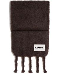 Jil Sander - Mohair-blend Scarf - Lyst