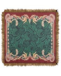 Etro - Sciarpa Con Motivo Paisley - Lyst