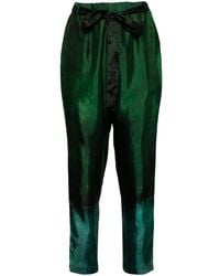 Masnada - Colour-Block Tapered Trousers - Lyst