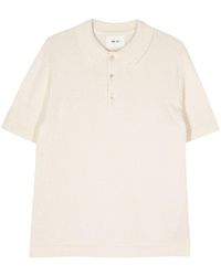 NN07 - Randy Knitted Polo Shirt - Lyst
