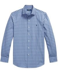 Polo Ralph Lauren - Plaid-Pattern Pony-Embroidered Shirt - Lyst