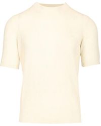 Mauro Ottaviani - Ribbed-Knit T-Shirt - Lyst