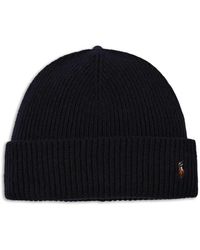Polo Ralph Lauren - Signature-Cuff Beanie Hat - Lyst