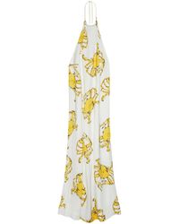 MSGM - Kleid mit Krebs-Print - Lyst
