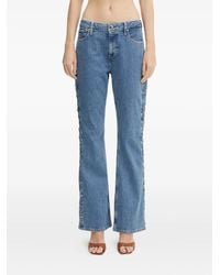 Guess - Lace-Up Jeans - Lyst