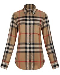 Burberry - Hemd Mit Karomuster - Lyst