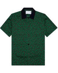 Sacai - Leaf-Print Shirt - Lyst