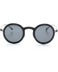 Giorgio Armani - Yuichi Toyama Round-Frame Sunglasses - Lyst