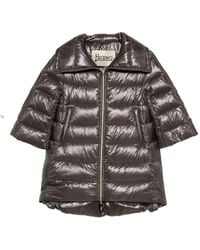 Herno - Gesteppter Cleofe Mantel mit Reißverschluss - Lyst