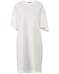 Fabiana Filippi - Short-Sleeve Midi T-Shirt Dress - Lyst