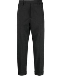 Neil Barrett - Barrett Nb Metallic Plate Slim Regular Rise Trousers Clothing - Lyst
