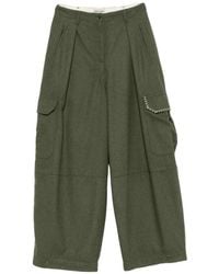 FRONT STREET 8 - Pleated Cargo Pants - Lyst