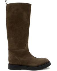 Proenza Schouler - Bank Suede Knee Boots - Lyst