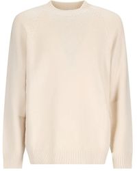 Lardini - Raglan-Sleeve Crew-Neck Sweater - Lyst