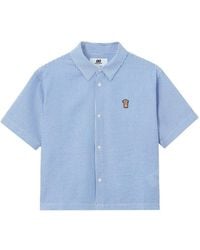 Chocoolate - Short-Sleeved Striped Shirt - Lyst