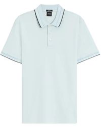 BOSS - H-Phillipson 195 Mercerised Cotton Polo Shirt - Lyst