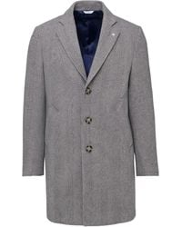 Manuel Ritz - Buttoned Coat - Lyst