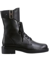 Högl - Nick Lace-Up Leather Combat Boots - Lyst