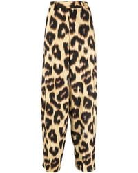 The Attico - Jagger Leopard-print Trousers - Lyst