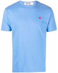 COMME DES GARÇONS PLAY - T-shirt Met Hartpatch - Lyst