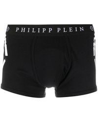 Philipp Plein - Logo-print Cotton Boxers - Lyst