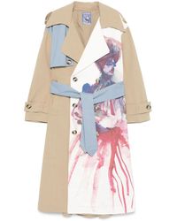 Kidsuper - Painted-Panel Trench Coat - Lyst