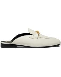 Versace - Medusa Leather Loafers - Lyst