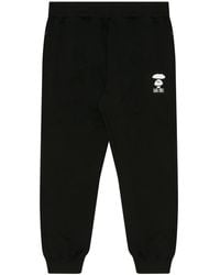 Aape By A Bathing Ape - Moonface Embroidered Track Pants - Lyst