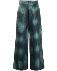 Stella McCartney - Tie-Dye Wide-Leg Jeans - Lyst