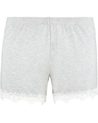 Aubade - Sweet Bliss Lace-Trim Pajama Bottoms - Lyst