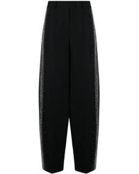 The Attico - High Waist Broek - Lyst