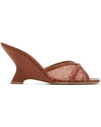 Malone Souliers - X Nojoud Alrumaihi Perla Leather-Strap Mules - Lyst